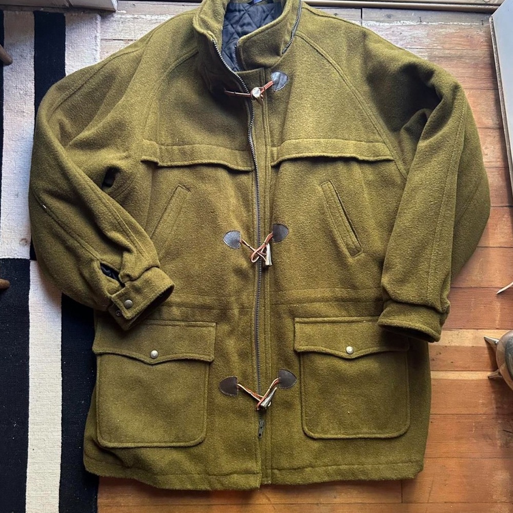 Olive Green Military Field Jacket